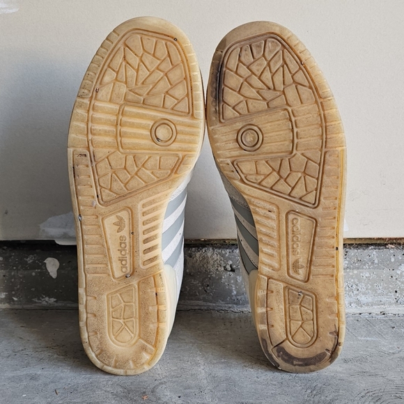 Adidas Men's Rivalry Low 86 Gray Suede Sneakers Size 12 - Picture 9 of 10